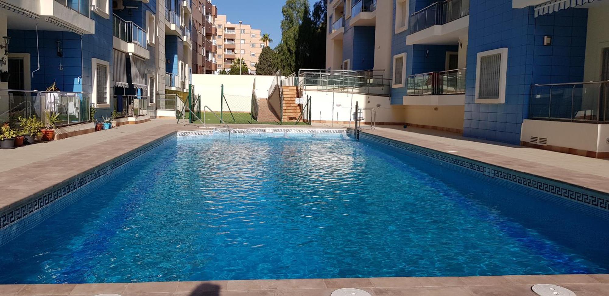 Apartment Black Level, 30M Playa, Pool, Wifi Almeria Ngoại thất bức ảnh